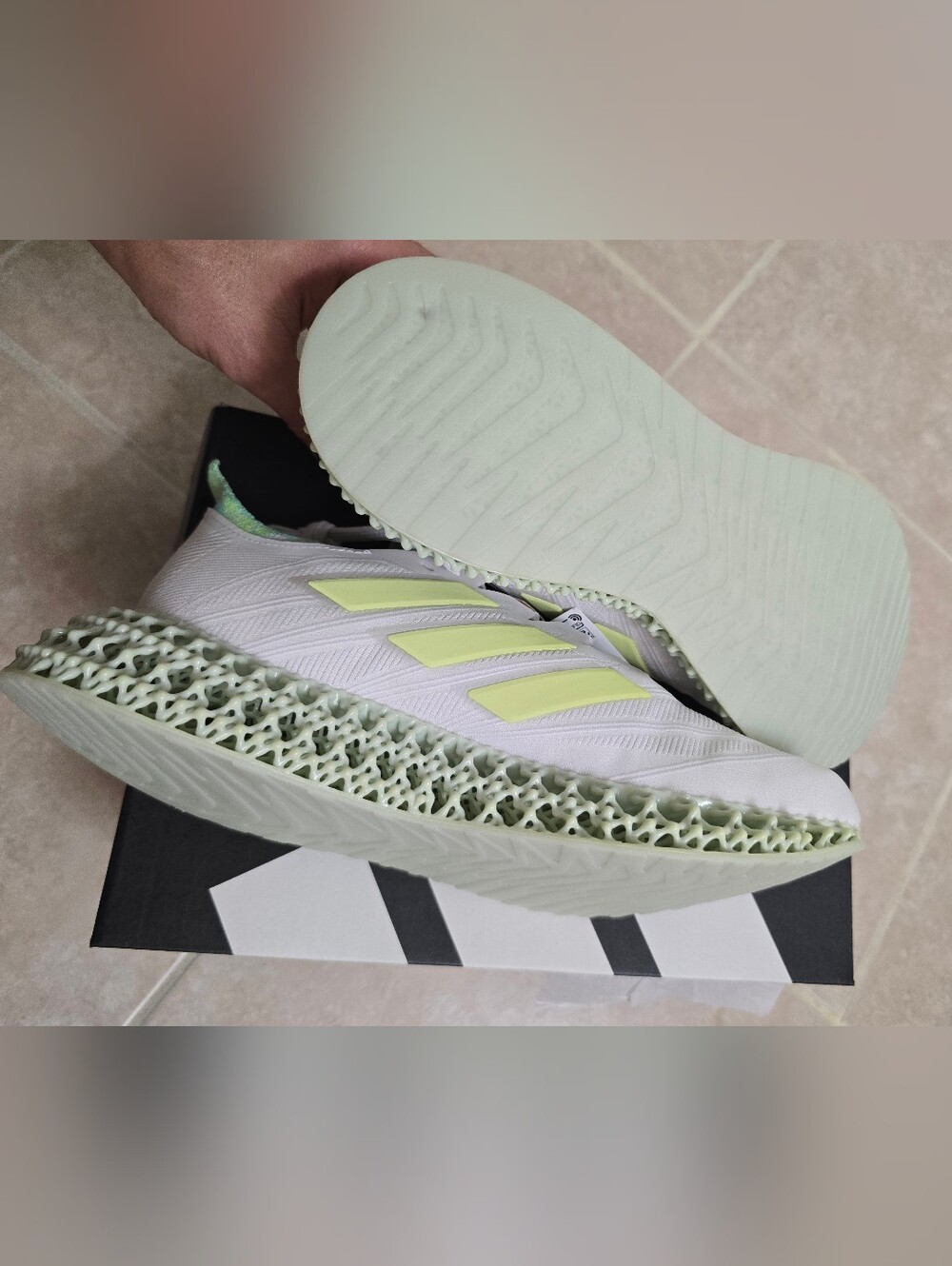 adidas 4D FWD Women’s Sneakers Gray Green - Picture 8 of 8